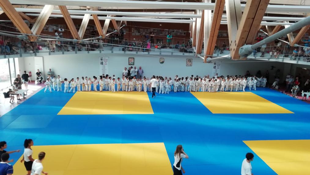 F D Ration Du Stade Laurentin Judokas Sur Les Tatamis Du Stade